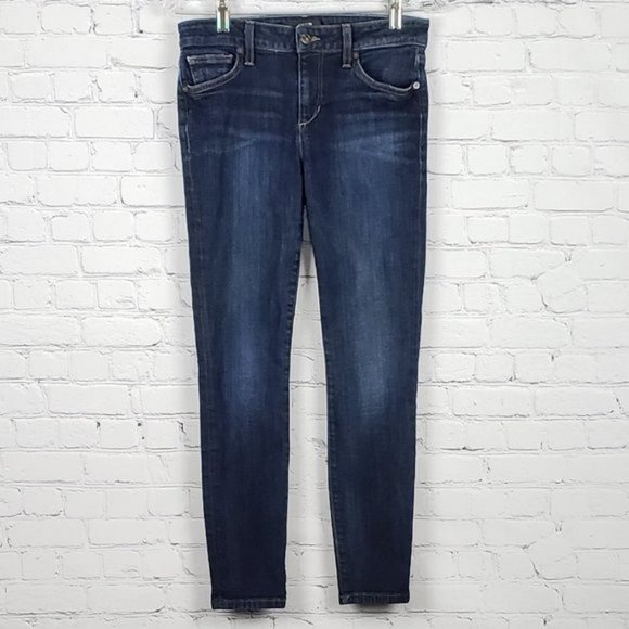 Joe's Jeans Denim - Joe's Jeans Katya Skinny Ankle Dark Wash Denim 28